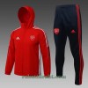 Arsenal Trenings Windrunner Set 22-23 Rød - Herre